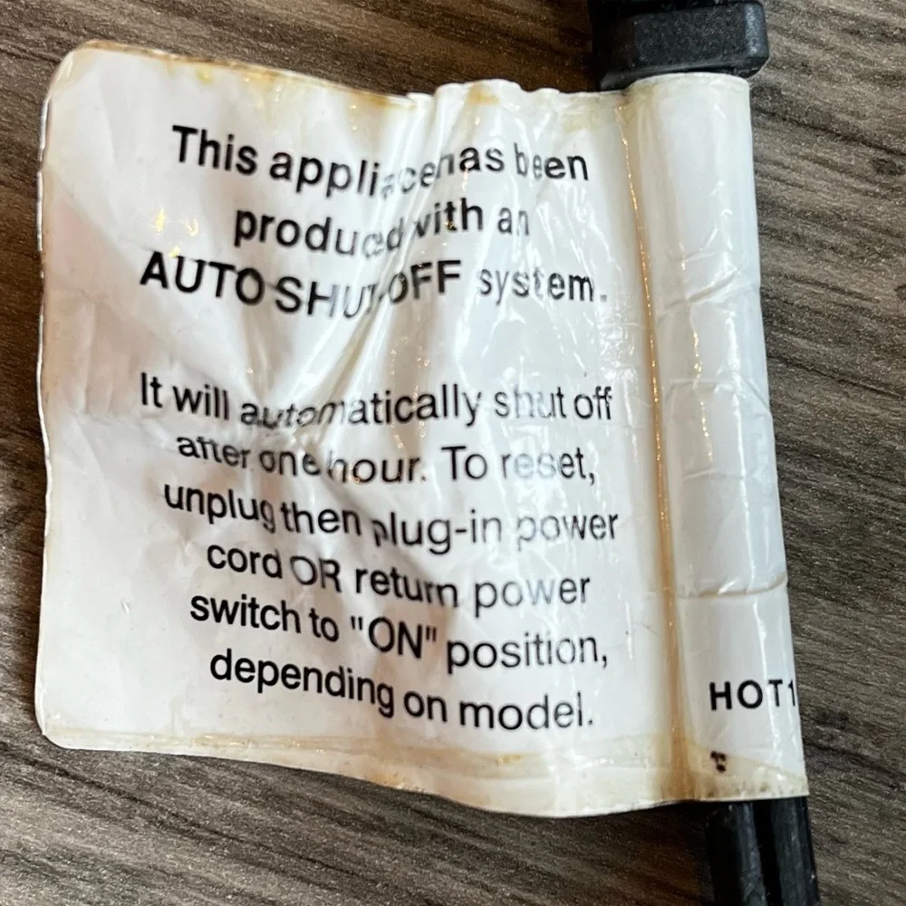 Revlon Hair Straightener Hot Hair Tool with Auto Shutoff 1 Inch Black